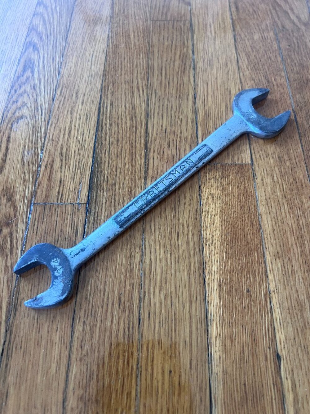 Craftsman 3/4" & 7/8" Open End Wrench Vintage V Series Pointed Top A Made in USA